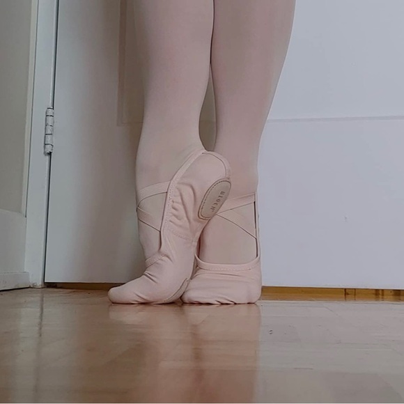 Bloch ballet dancing shoes ladies size 8.5 Dance Performa Stretch Canvas Split - Picture 13 of 13